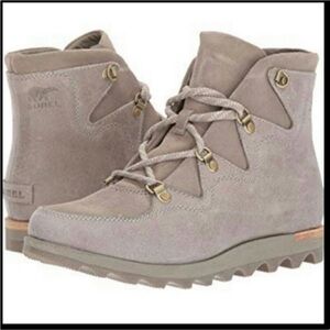 SOREL Sneak Chic Alpine Kettle Suede Ankle Boots